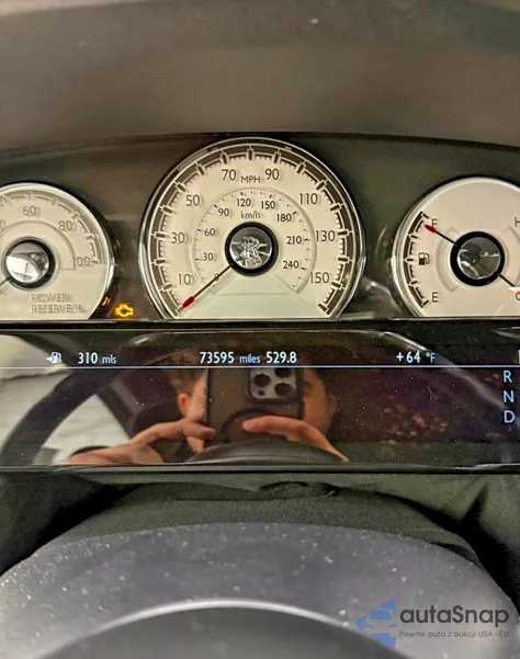 2018 Rolls-Royce Wraith z USA, uszkodzony, nr VIN SCA665C50JUX86994